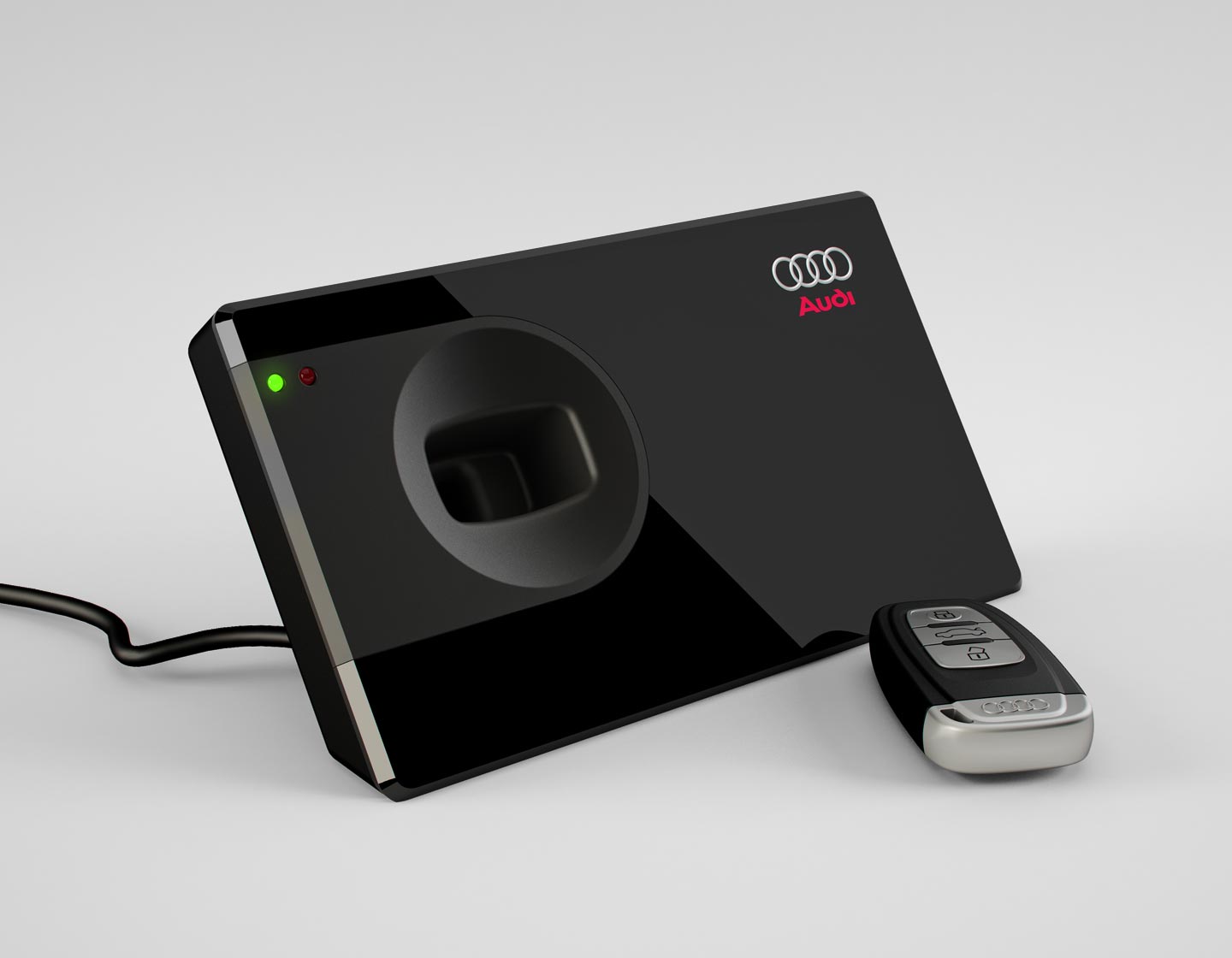 audi keyreader display schlüssel
