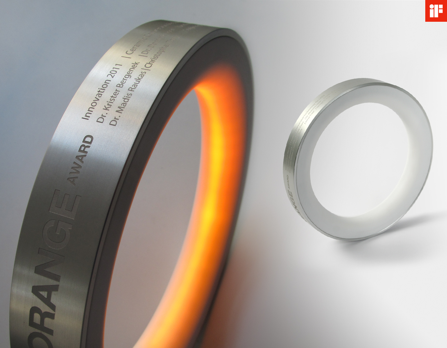 osram orange award design light
