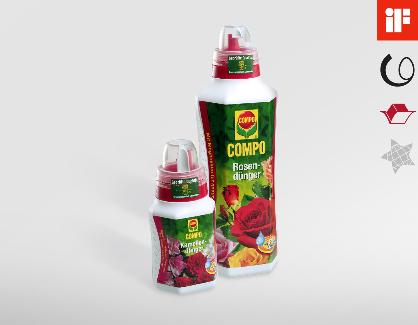 compo dünger bottles award