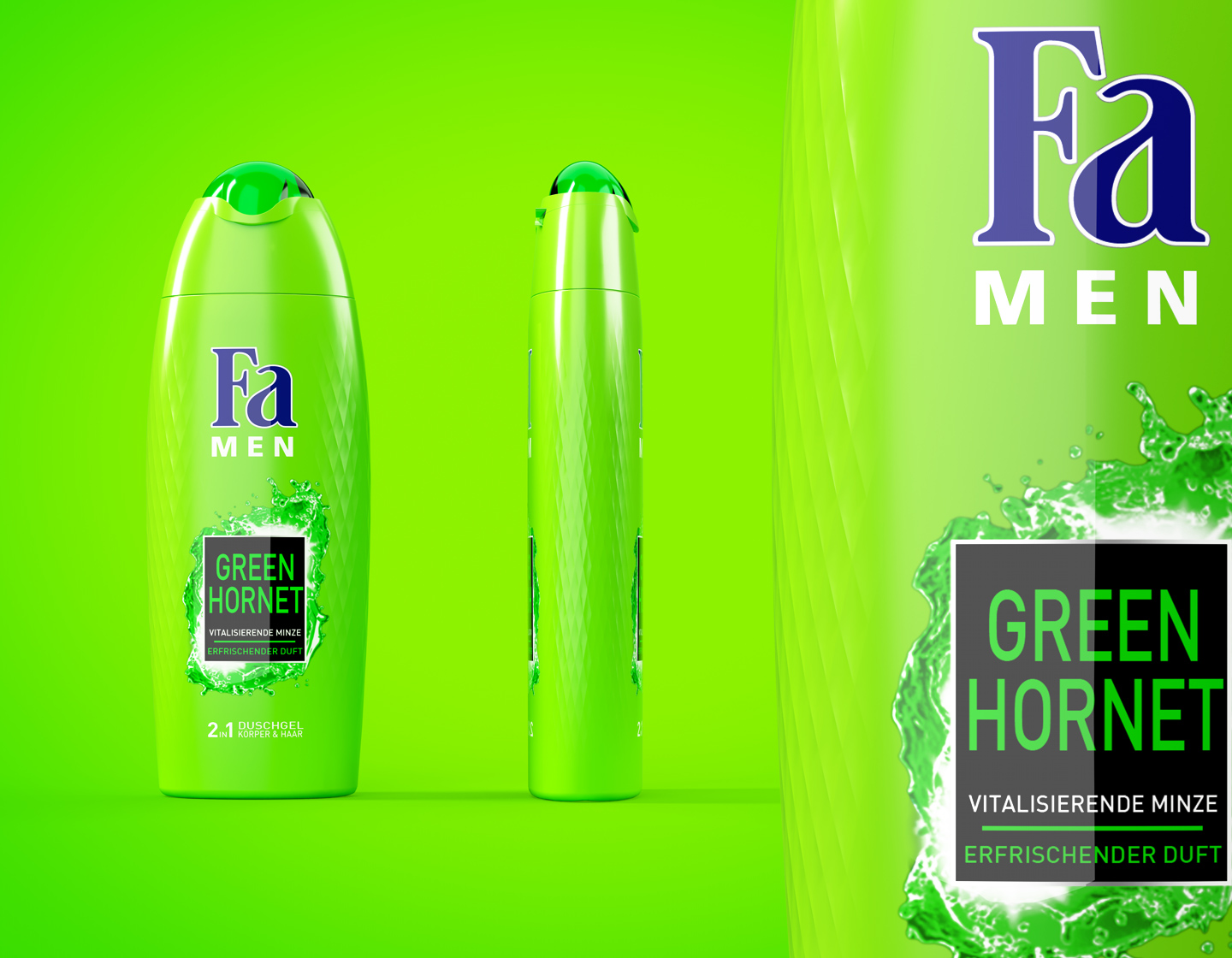 fa men shampoo green hornet superunion