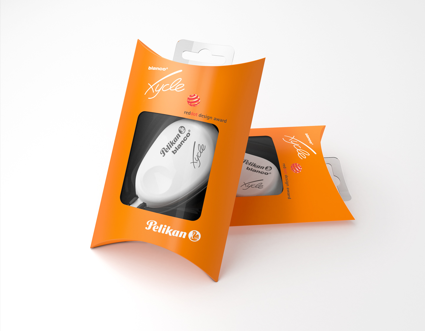 pelikan roller packaging orange